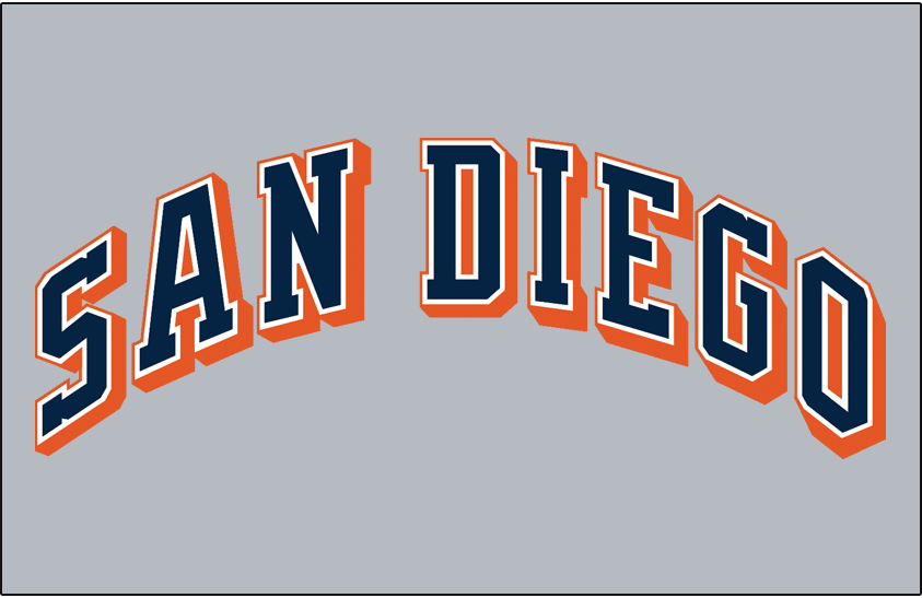 San Diego Padres 1991-2003 Jersey Logo iron on transfers for T-shirts